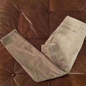 Loft high rise skinny courds